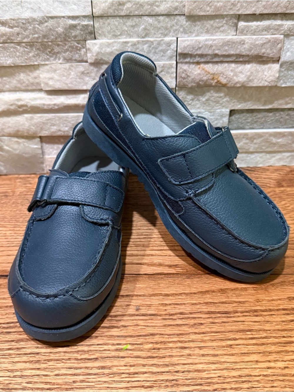 Boy Lamour Shoes leather navy size 2